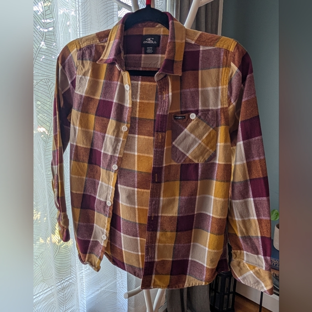 41. O'Neill Multicolor Plaid‎ Shirt